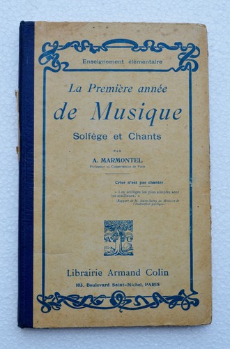 Première année musique - année, de