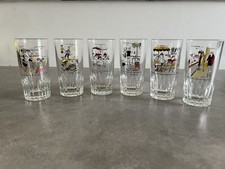 6 verres publicitaire Pastis