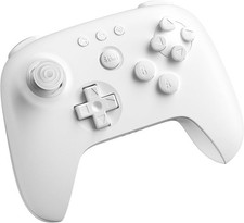Manette Sans fil 8Bitdo 64 Bluetooth Blanche pour Nintendo Switch, PC, Android