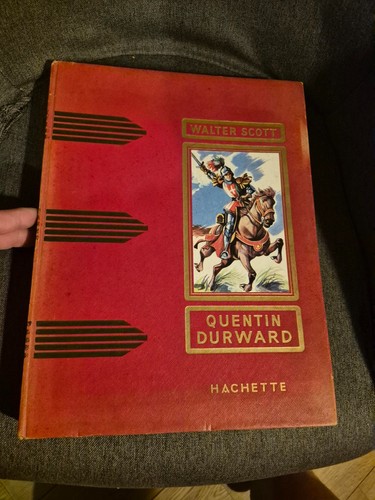Livre ancien quentin durward - livre, "quentin