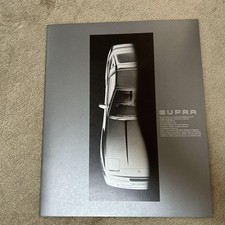 Toyota Supra MK3 A70 Turbo Sports Coupe Catalog Brochure JDM Classic Vintage