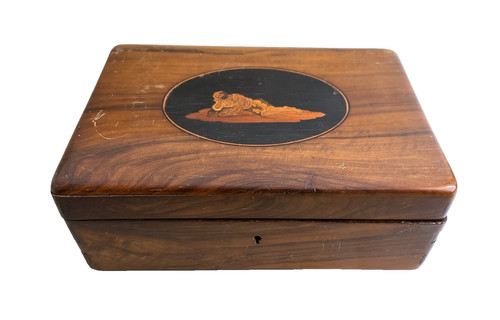 Boîte bois ancienne - boîte,
