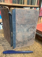 atlas des 20 arrondissements de Paris 1945 Dufrénoy Autobus métro index des rues