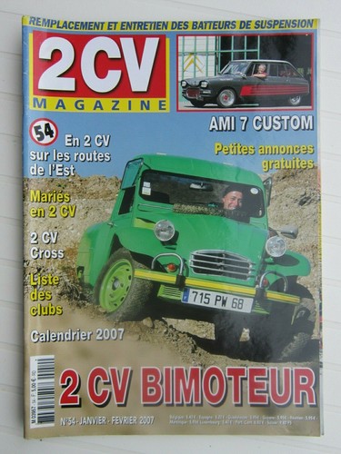 Magazine 54 2 cv - cv,