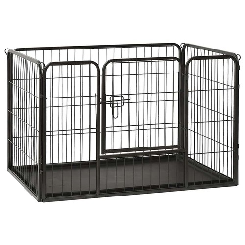 Parc pour chiots acier - parc,