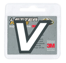 Lettre Adhésive "V" Couleur