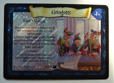 Carte TCG HARRY POTTER Gringotts - 10/80 -HOLO BRILLANTE -WIZARDS 2002 FR