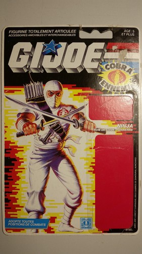 Joe carte blister - gi,