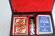 Vintage coffret jeux Bridge &
