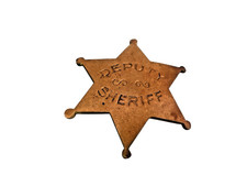 ANCIENNE PUCELLE POMPIER DE SERAIN 02 AISNE CPA INSIGNE DÉCORATION