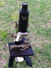 Microscope Stiassnie Paris 4 Têtes Ancien