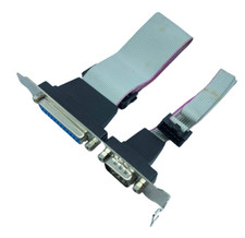 DB25 Mâle 26pin Famale Idc Câble Adaptateur Parallèle Port D-Sub Connecteur