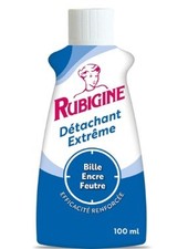 Détachant textiles taches extrême bille encre feutre marqueur fluo 100ml RUBIGIN