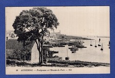 Ja * CPA / Carte Postale : Audierne - Poulgoazec et L'Entrée du Port