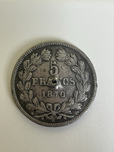 Pièce francs argent - 5,