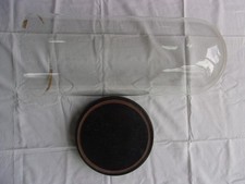 GLOBE de MARIEE Dome Verre Ancien