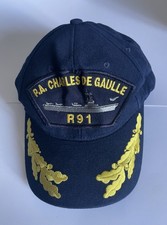 CASQUETTE " PORTE-AVIONS CHARLES DE GAULLE - R91 "