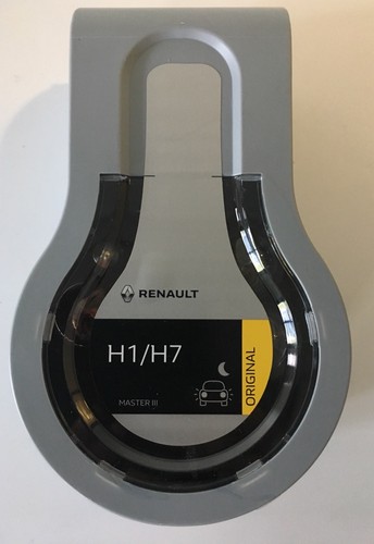 Coffret lampes renault - lampes, h1/h7