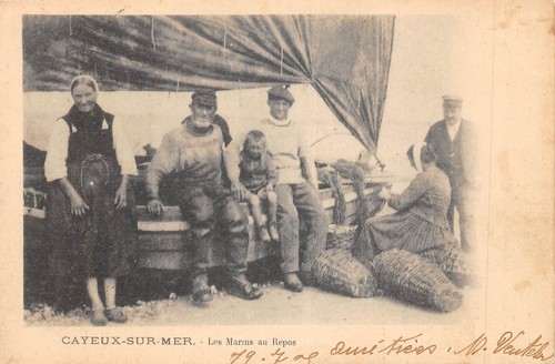Cpa cayeux sur mer les - cpa,