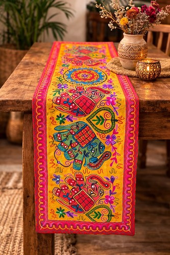 Chemin table tapisserie - de, en