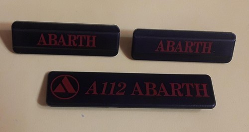 Set acronymes abarth pour - set,