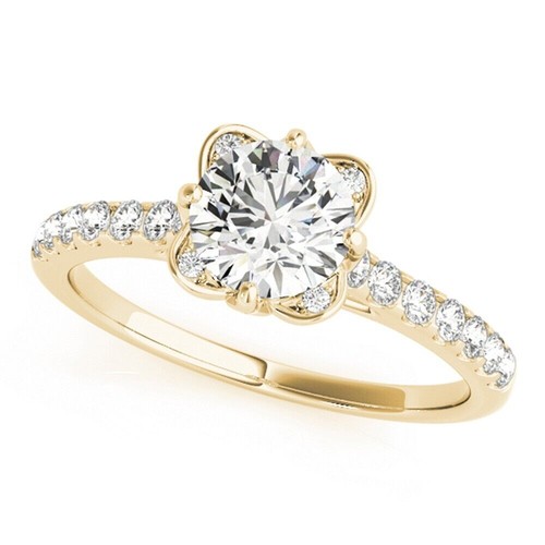 Bague diamant naturel