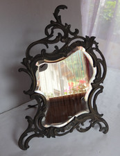 Ancien miroir biseaute