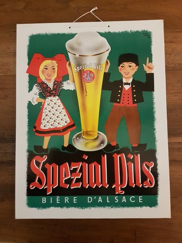Rare carton publicitaire