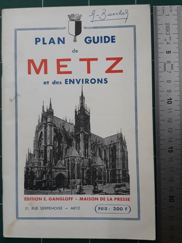 Lorraine plan guide de metz - -,