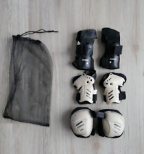 6 protections enfant poignets coudières genouillères skate trottinette vélo VTT