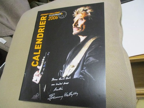 Calendrier 2006 johnny - calendrier,