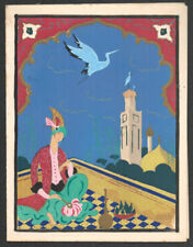 Pochoir. Edouard Halouze