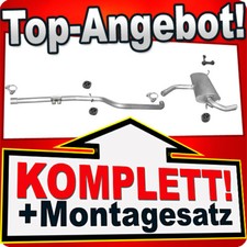 Pot d'échappement pour SEAT LEON (1P1) / SEAT ALTEA 1.6 1.9 TDI à partir de 2...