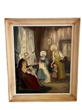 ANCIEN TABLEAU SUR CARTON