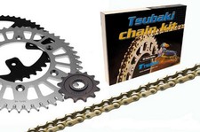 Kit chaine Tsubaki KTM  450 SMR 04-10 / 525 SMR 04-06 Super motard