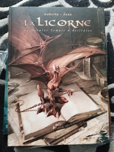 Tirage tête licorne - de, la