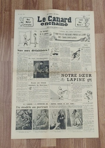 Canard enchaîné 1847 - canard,