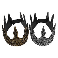  2 Pcs Couronne Medievale