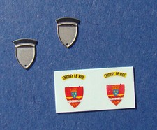 Jeu de 2 BLASONS au choix pour