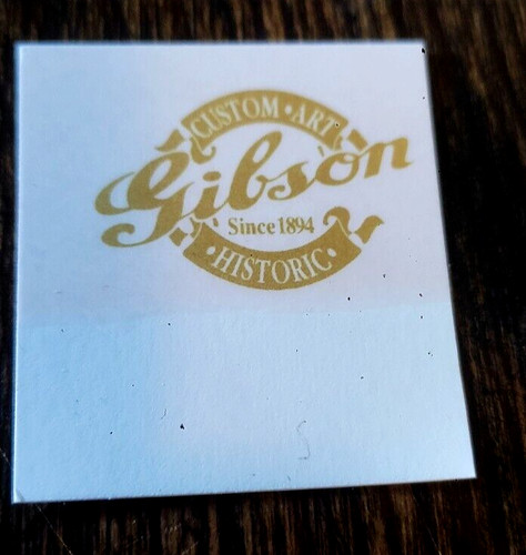 Gibson custom shop headstock - shop,
