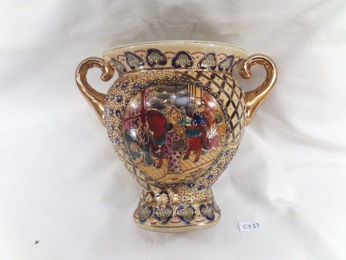 Ancien vase anses en - vase, anses,