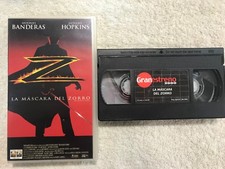 La Masque Du Zorro VHS Antonio Banderas Anthony Hopkins 1998