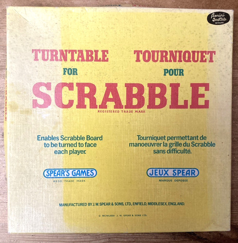 Rare tourniquet pour - pour, scrabble