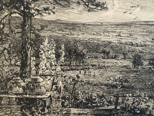 Tres beau dessin encre 1880 - beau,