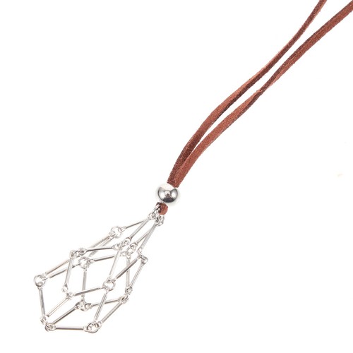 Durable metal crystal cage - metal,