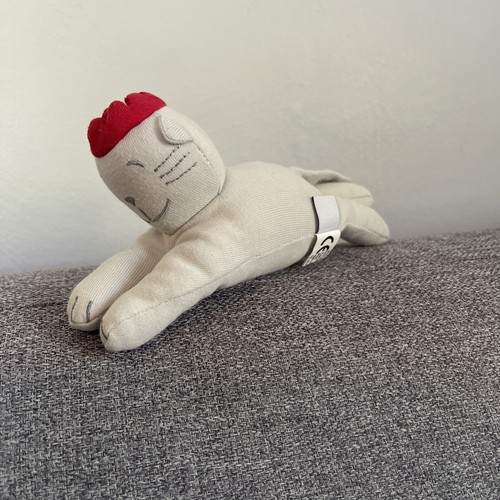 Doudou chat gris couronne - gris,