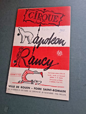 1955 ROUEN (2ème) programme