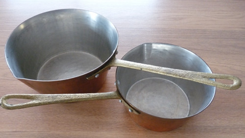 Casseroles cuivre - 2, en