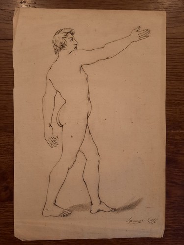 Dessin ancien portrait - dessin,