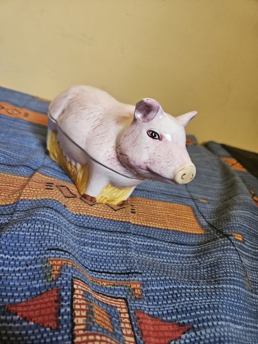 Céramique cochon tirelire